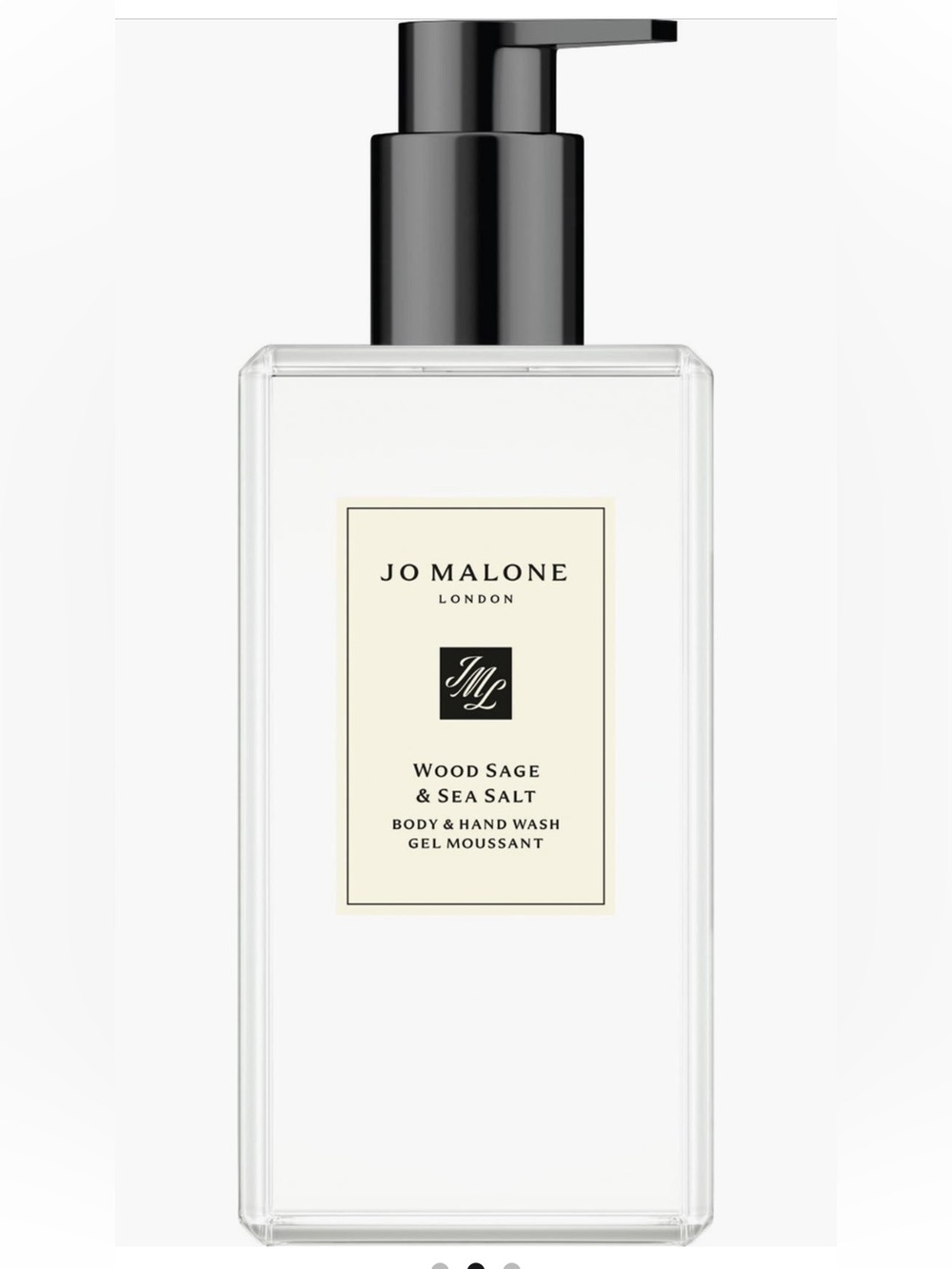 NWT Jo Malone London 16.9oz Wood Sage & Sea Salt Body and Hand Wash in gift box